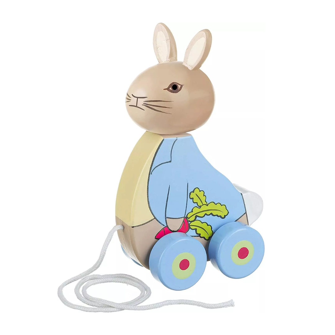 Peter rabbit pull along