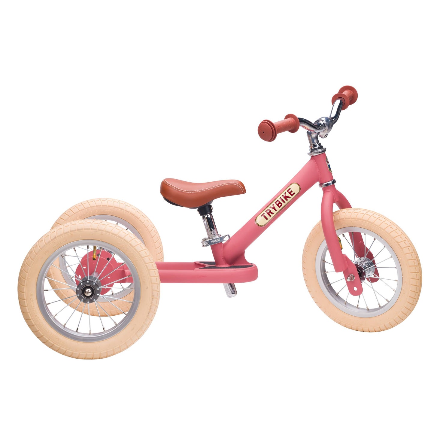 Trybike Steel Balance Trike – Vintage pink
