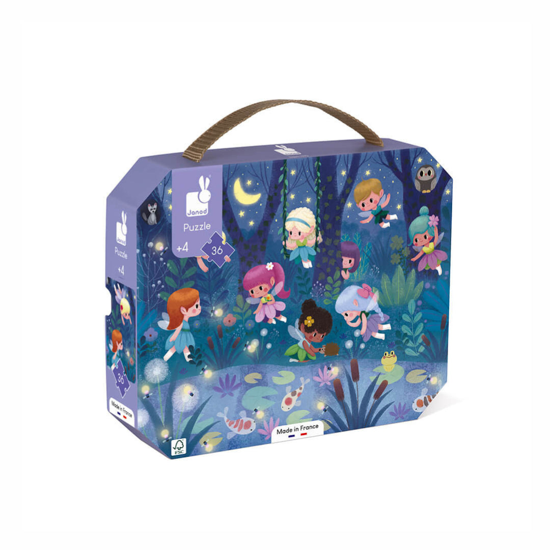 Puzzle Fairies And Waterlilies