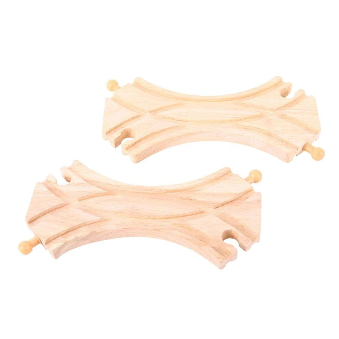 Double Curved Turnouts (Pack of 2)