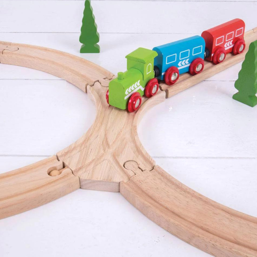 Double Curved Turnouts (Pack of 2)