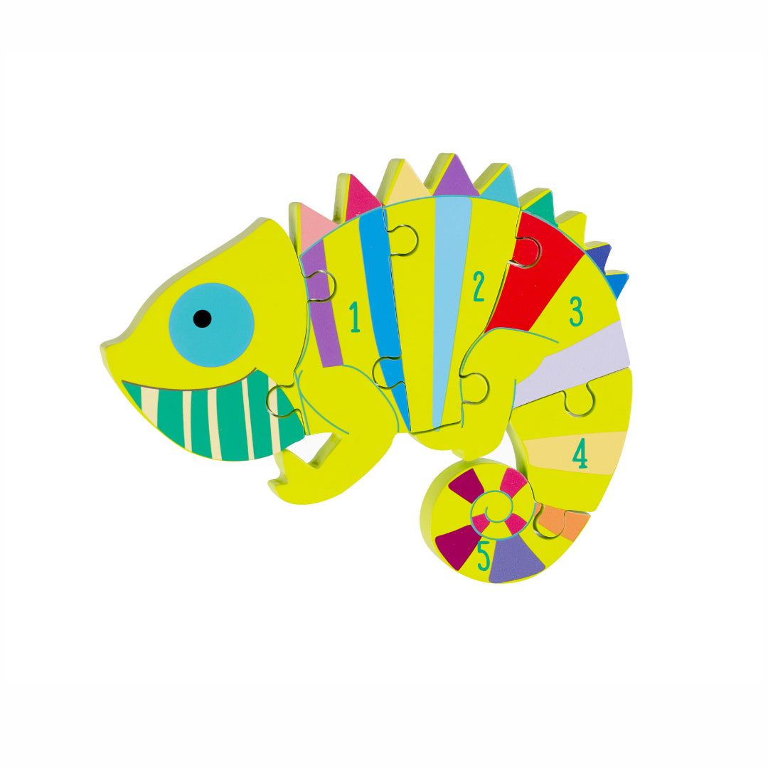 Chameleon Number Puzzle