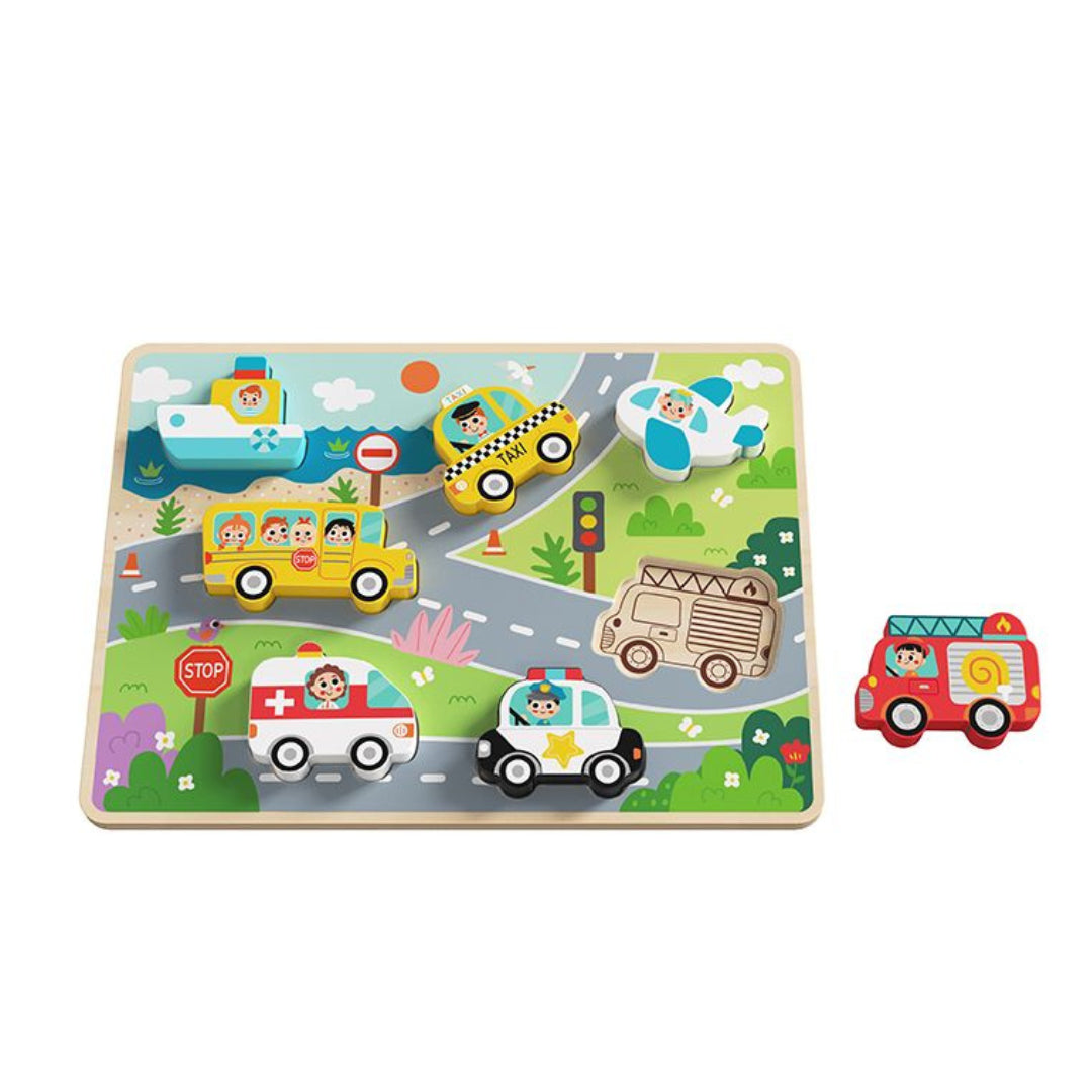 Transportation Chunky Puzzle