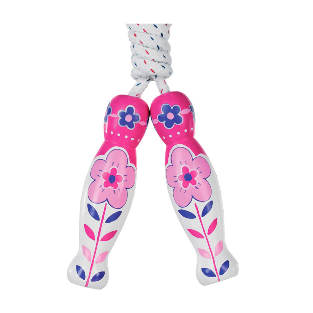 Flower skipping rope