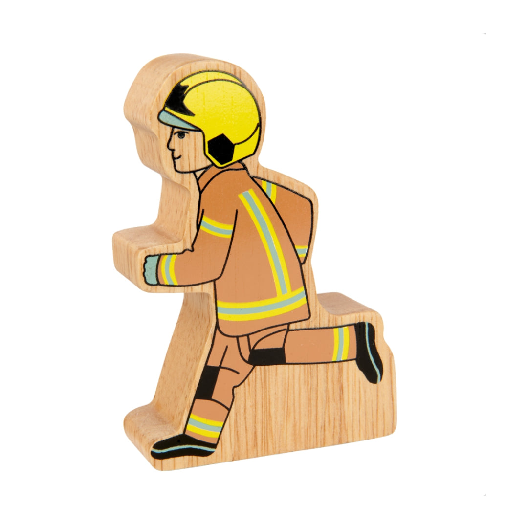 Running firefighter