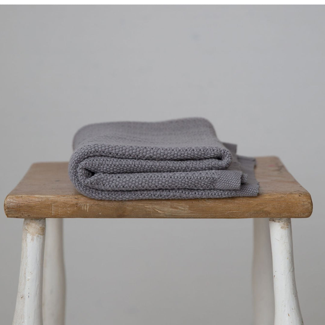 Grey Cellular Blanket