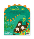 Dinosaurs Coloring Book With Stickers