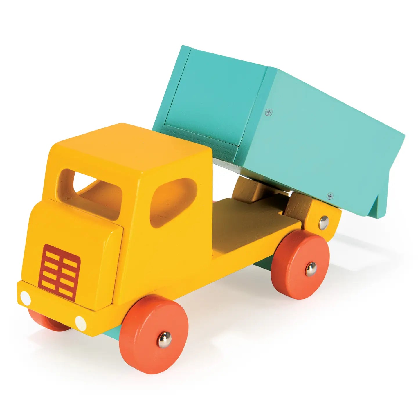 Yellow Lorry Dumper Truck