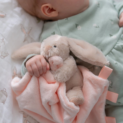Beige Bunny Comforter Blanket