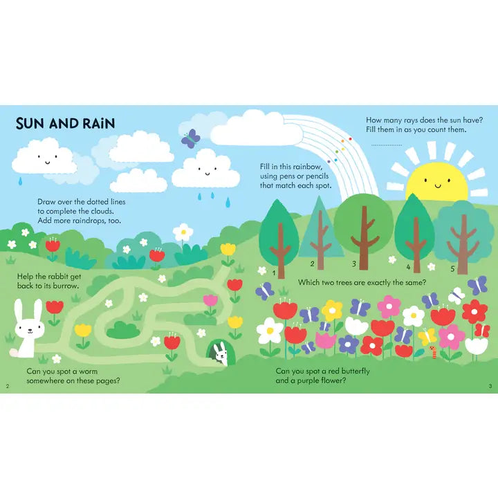 Rainy Day Activity Book