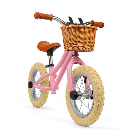 Pink balance bike
