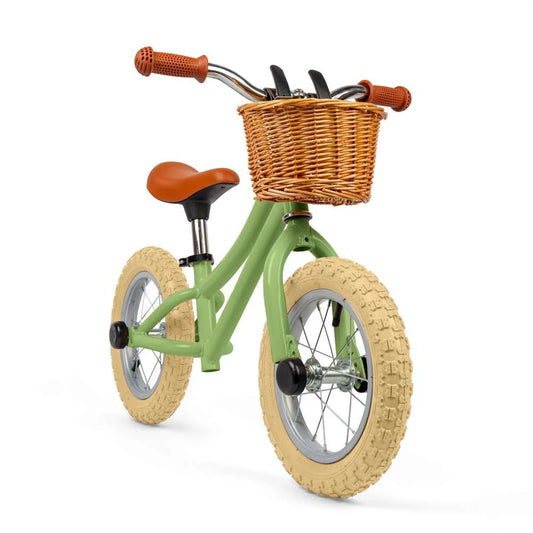 Green balance bike