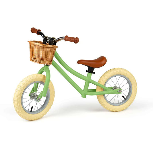 Green balance bike
