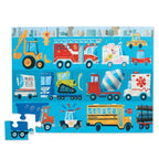 Fire engine floor puzzle
