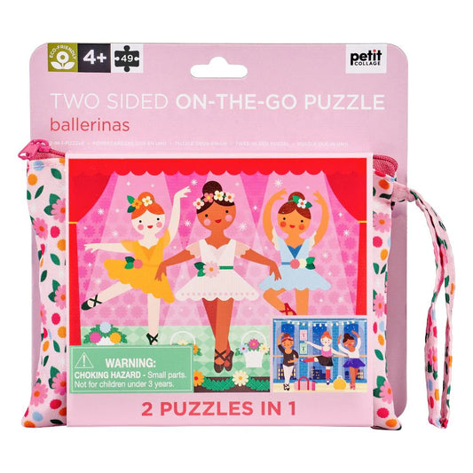 Two Sided Ballerina On-The-Go Puzzle