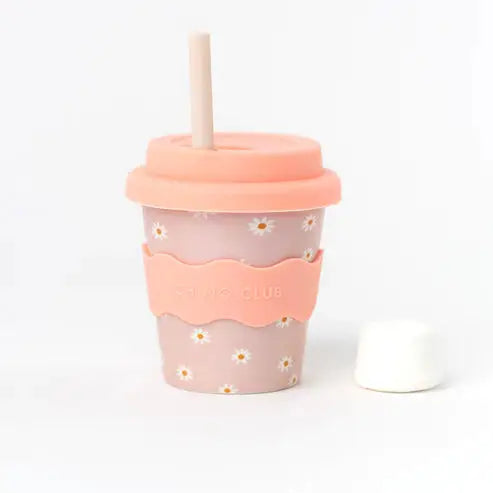 Pink Daisy Babychino Cup
