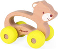 Wooden Push-Along Bear