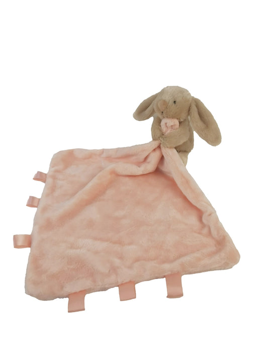 Beige Bunny Comforter Blanket