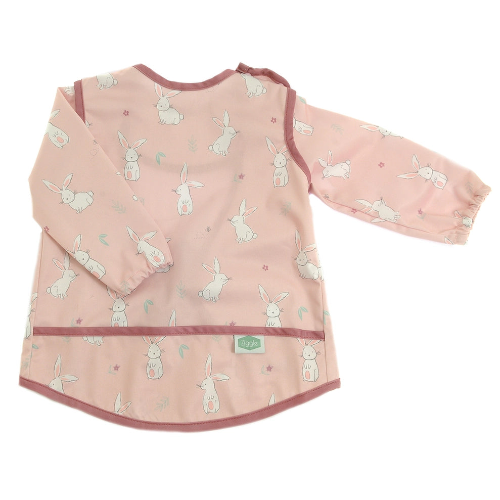 Bunnies Feeding Bib