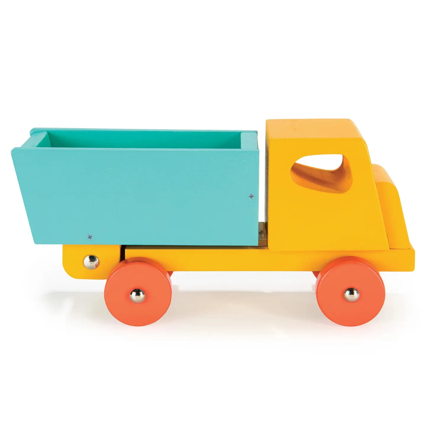 Yellow Lorry Dumper Truck