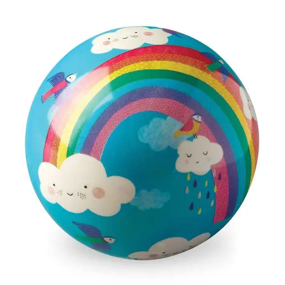 Rainbow Dreams Rubber Ball