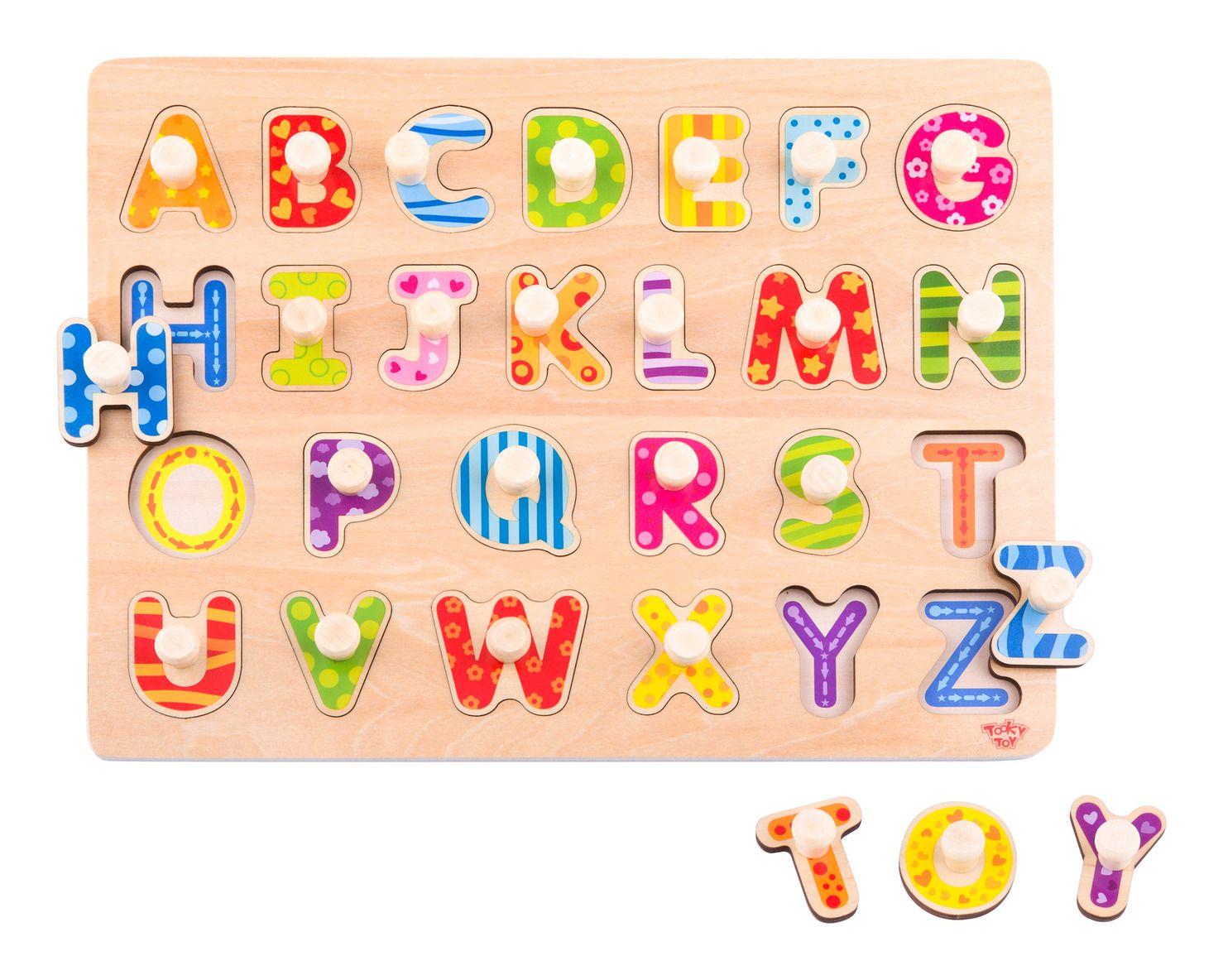 Alphabet Peg Puzzle