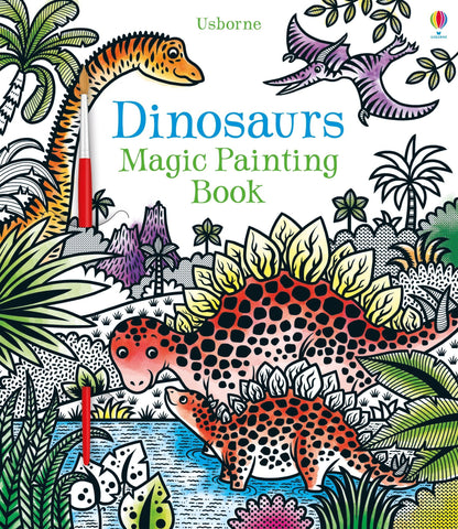 Dinosaur magic painting book