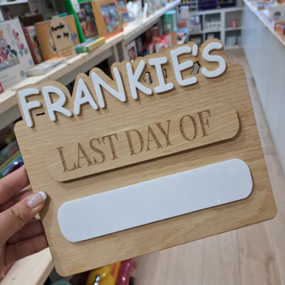 First/Last day of school