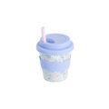 Blue Floral Babychino Cup