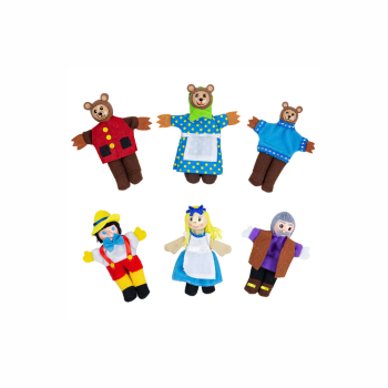 Goldilocks Finger Puppets