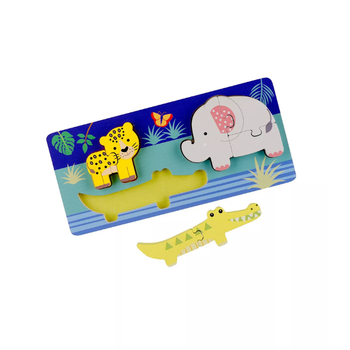 Jungle animal mini puzzles