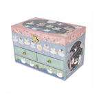 Musical Jewellery Box with 3 Drawers - Enchanted