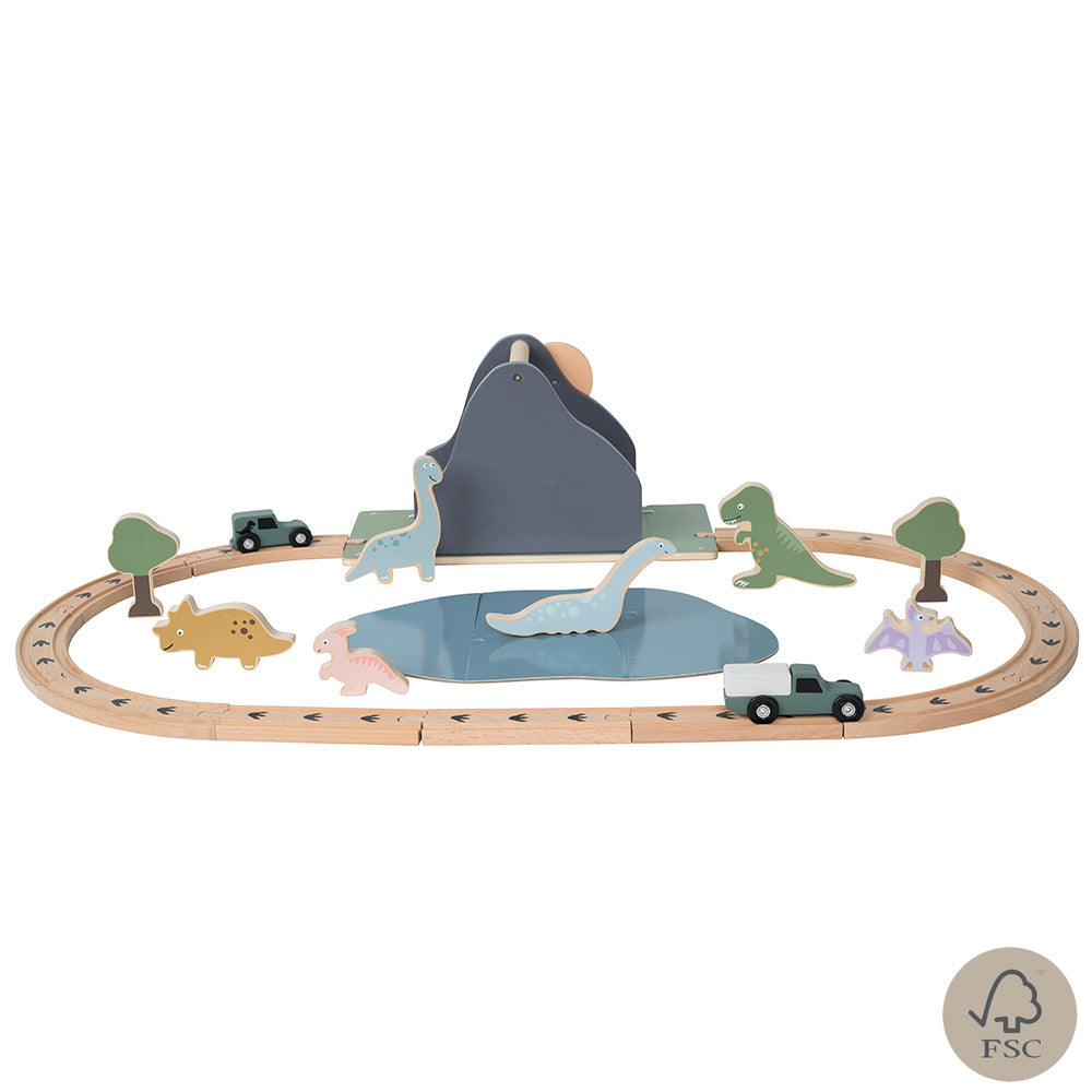 Dinosaur World Track Set