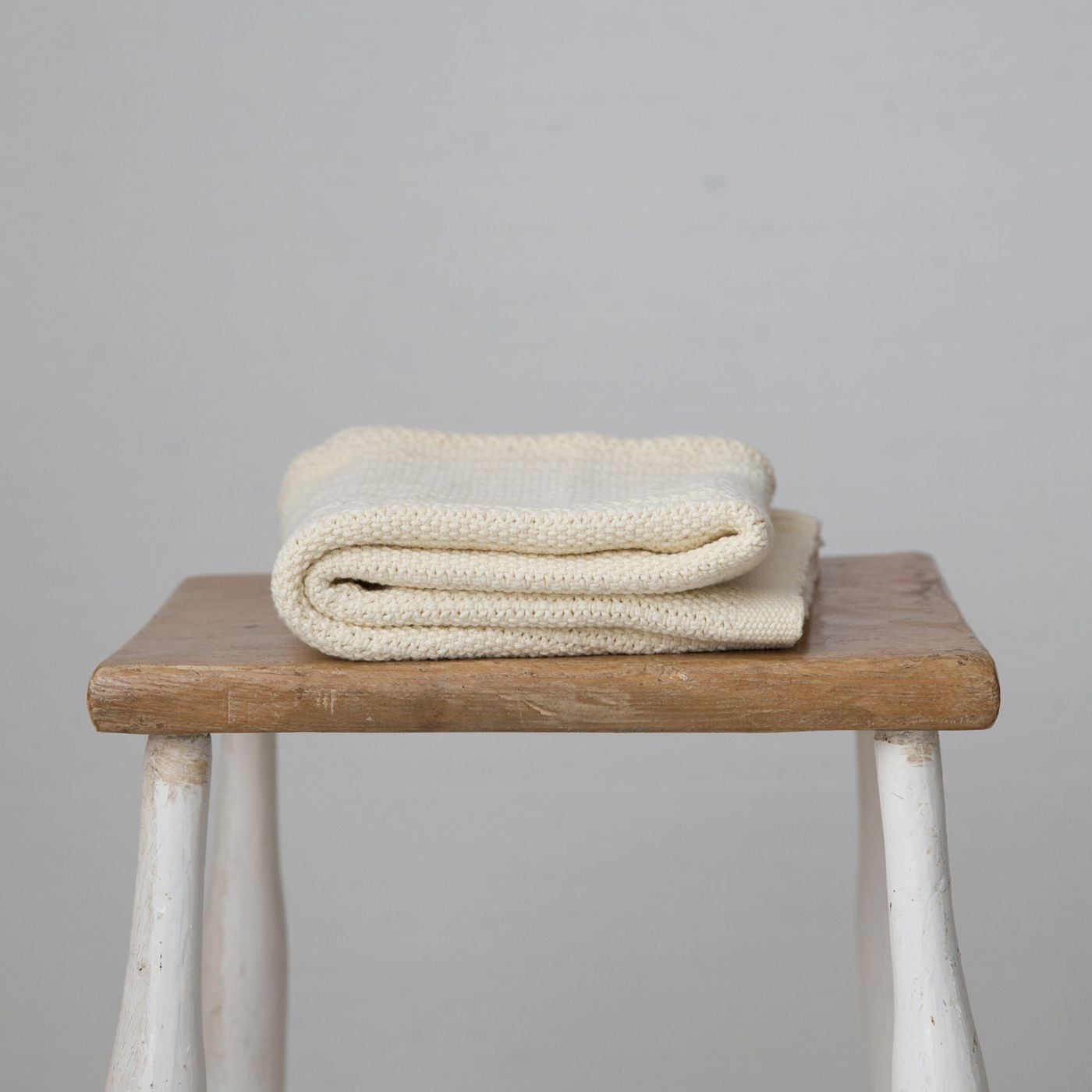 Almond cream Cellular Blanket
