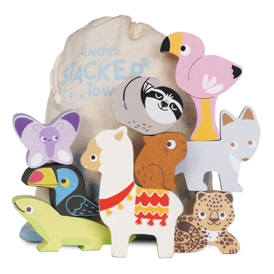 Andes Animals Stacking Toy