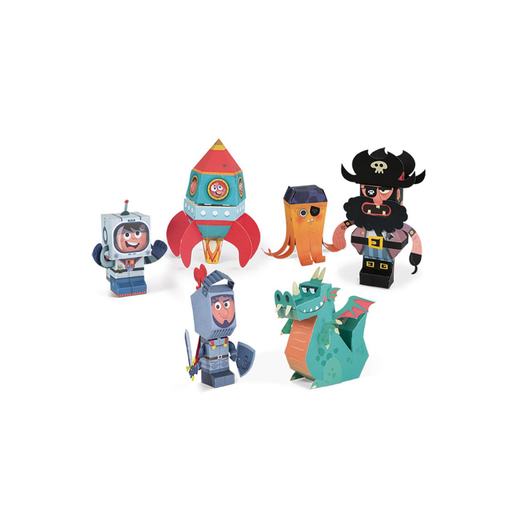 Paper Toys Characters