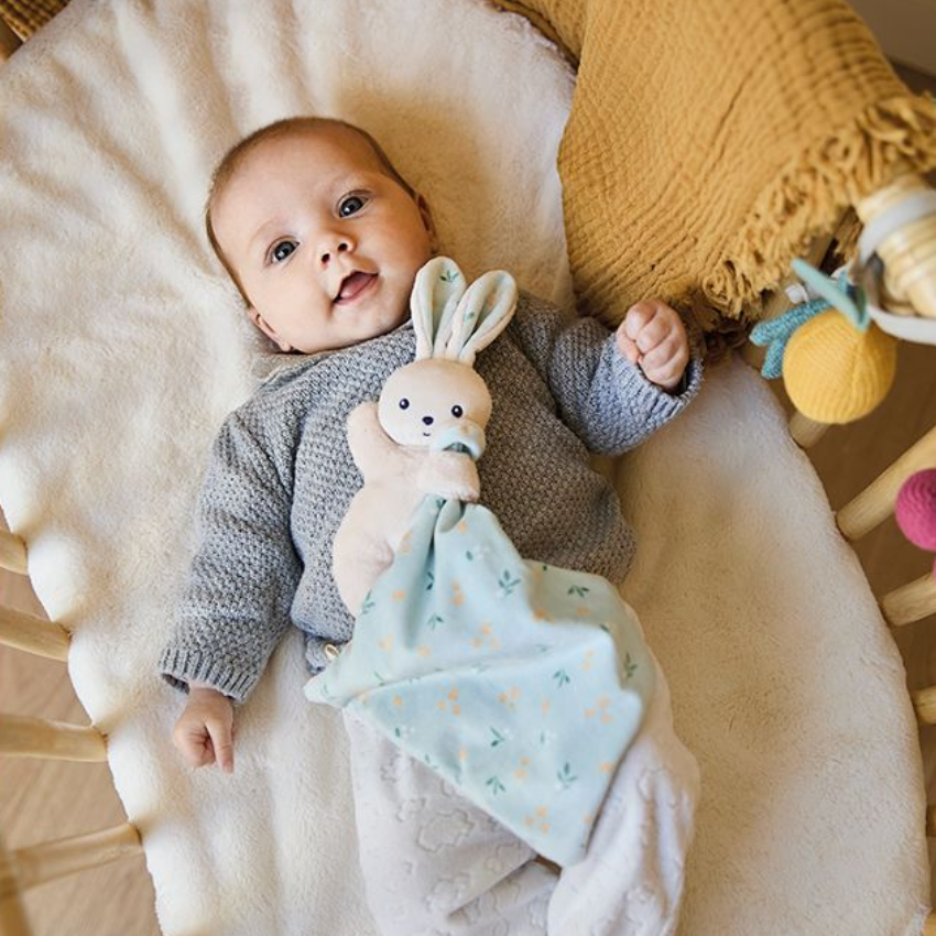 Citrus Rabbit Comforter