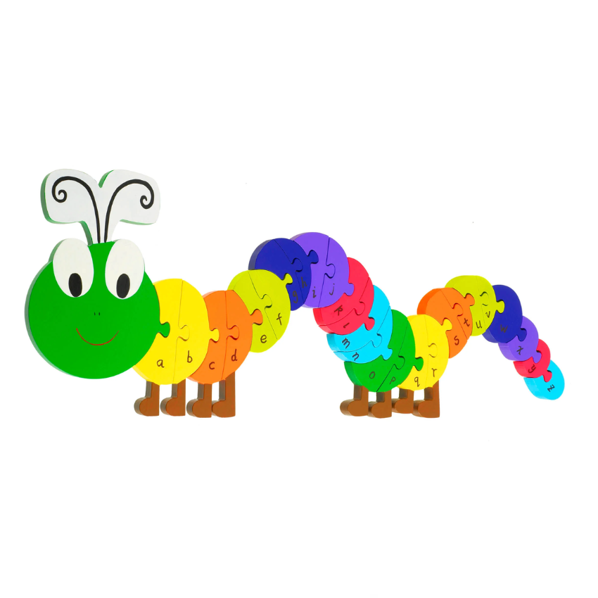 Caterpillar Alphabet Puzzle