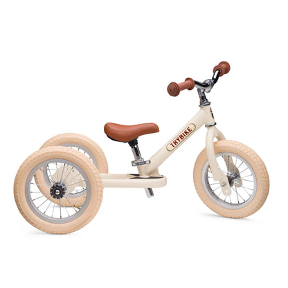 Trybike Steel Balance Trike – vintage cream