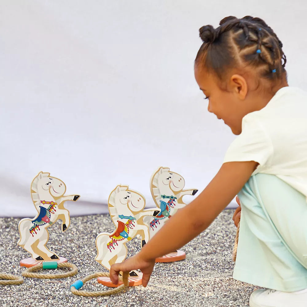 Horses Ring Toss Game