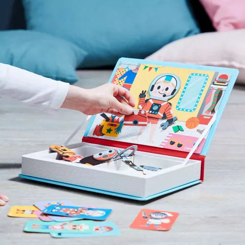Boy's Costumes Magnetic Book