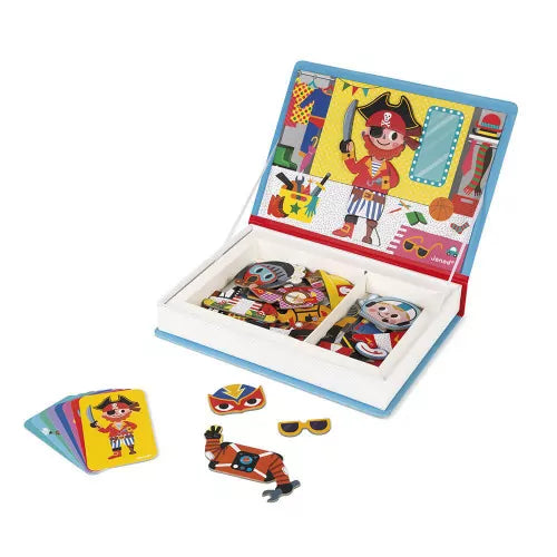 Boy's Costumes Magnetic Book