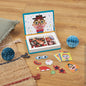 Crazy Faces Magnetic Book
