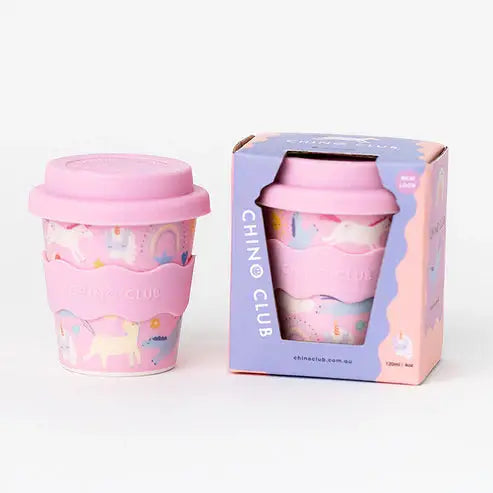 Pink Unicorn Babychino Cup