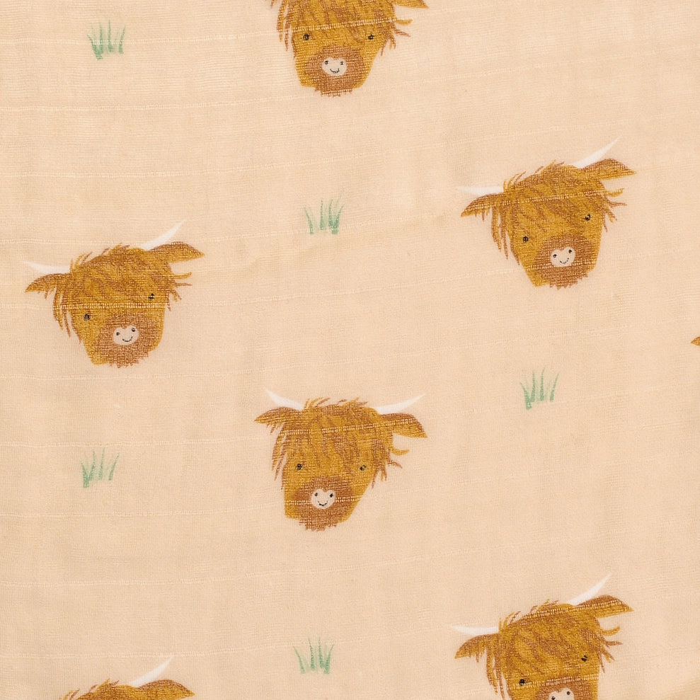 Highland Cow Swaddle