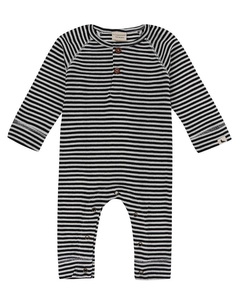 Stripe Rib Playsuit