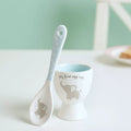My first egg and spoon set ( Blue )