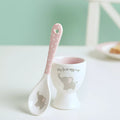 My first egg and spoon set ( Pink )
