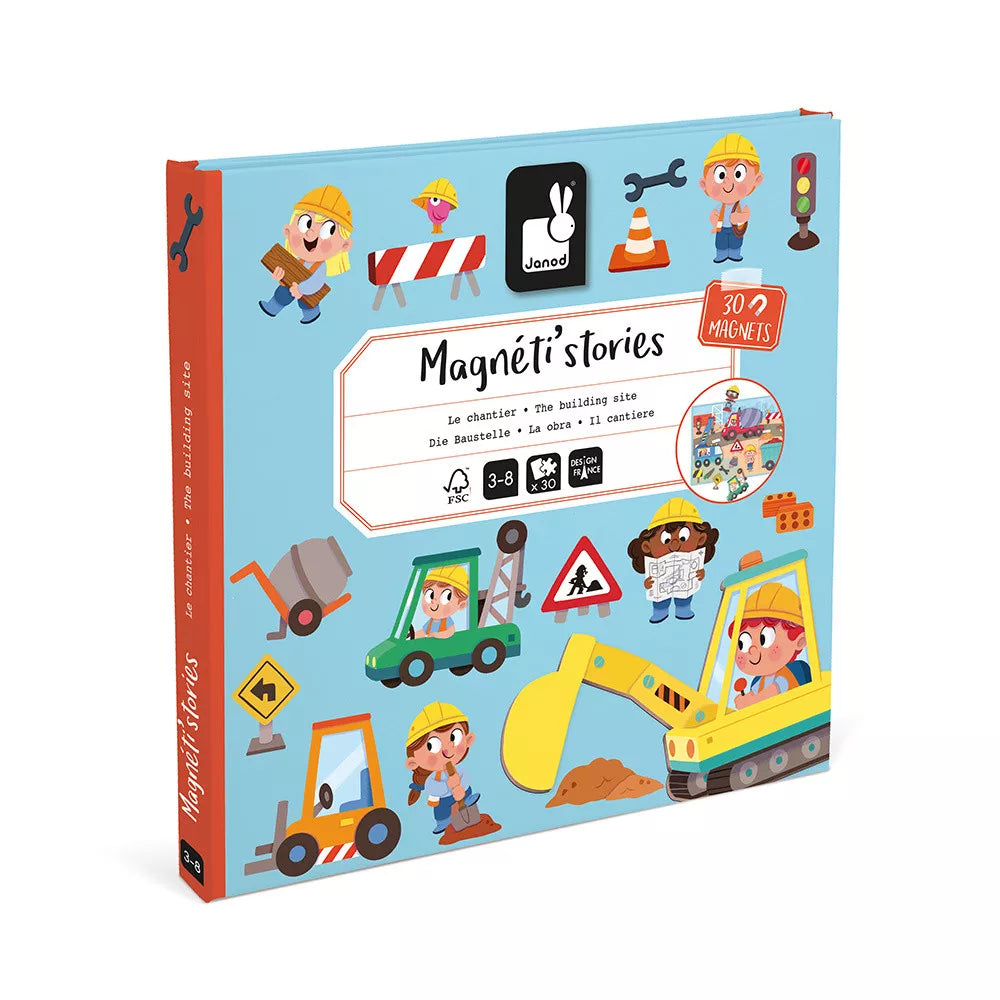 Magnetic stories the Construction Site