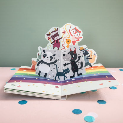 Pop-up book The garden party